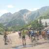 km 98 : ravitaillement � la sortie de Valloire, 2700m de d�nivell� escalad�