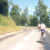 km 87 : ascension du col du telegraphe; 35�C, terrible..., 2350 m de d�nivell� escalad�